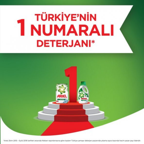 Ariel 8 kg Toz Çamaşır Deterjanı Dağ Esintisi Beyazlar İçin - 7