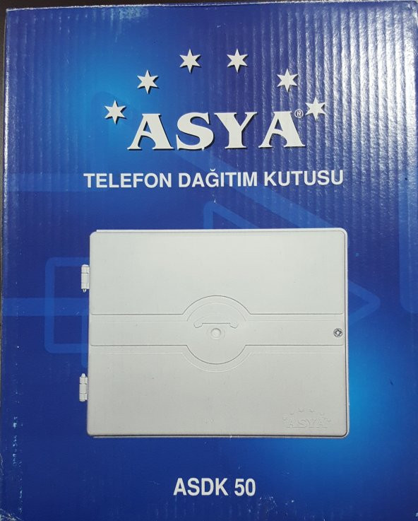 ASYA 50 LİK ÇATILI TELEFON DAĞITIM KUTUSU - 1