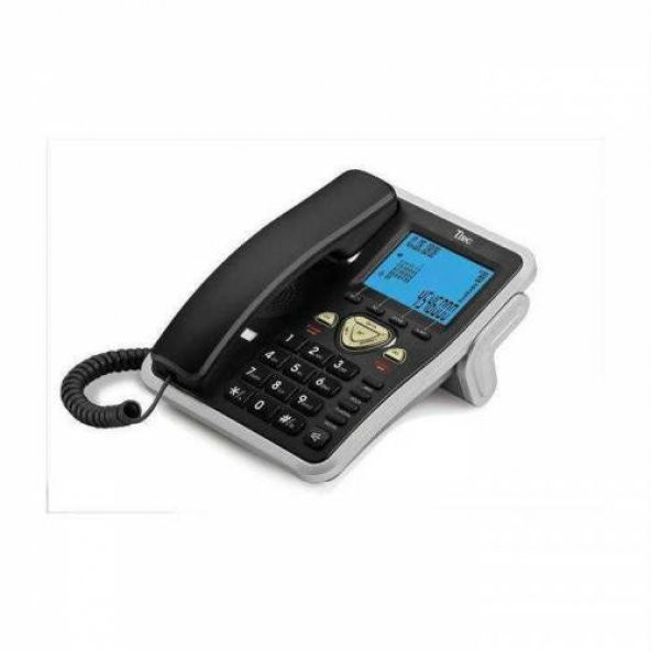 Ttec TK-6105 Kablolu Telefon Titanyum & siyah Gümüş