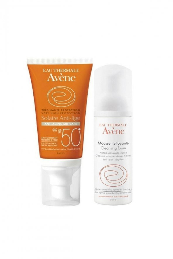 Avene Sun Solaire Anti-age Spf50 50 ml Kofre - 2