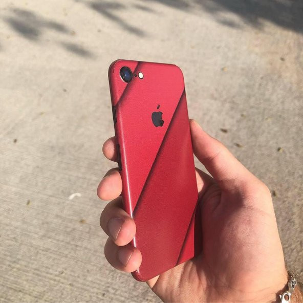3M Bordo Kırmızı iPhone 7 Sticker Kaplama - 2