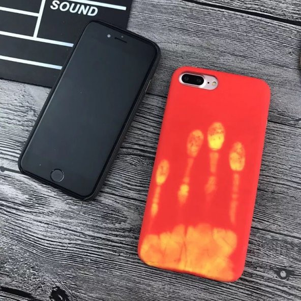Apple iPhone 6 6S Isıya Göre Renk Değiştiren Silikon Kılıf Parmak - 2