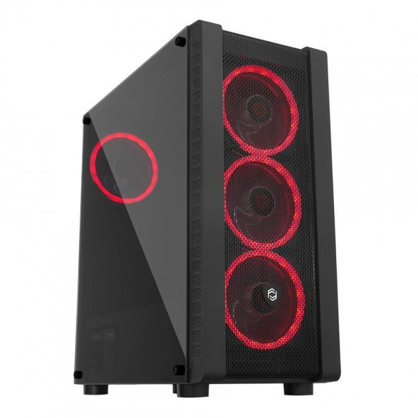 Gamemax FC-9320G 600W 80 Plus Bronze 4 x120mm RGB Fanlı Mesh Gaming Oyuncu Bilgisayar Kasası - 5