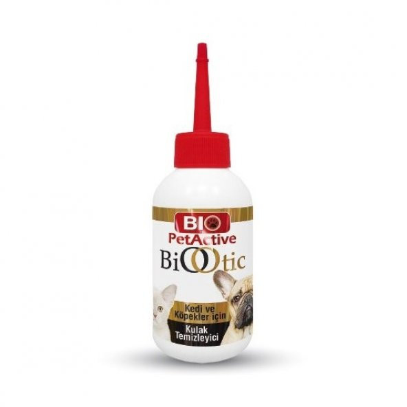 Bio petactive Bıootic (Kedi Ve Köpek Kulak Temizleyici) 100Ml