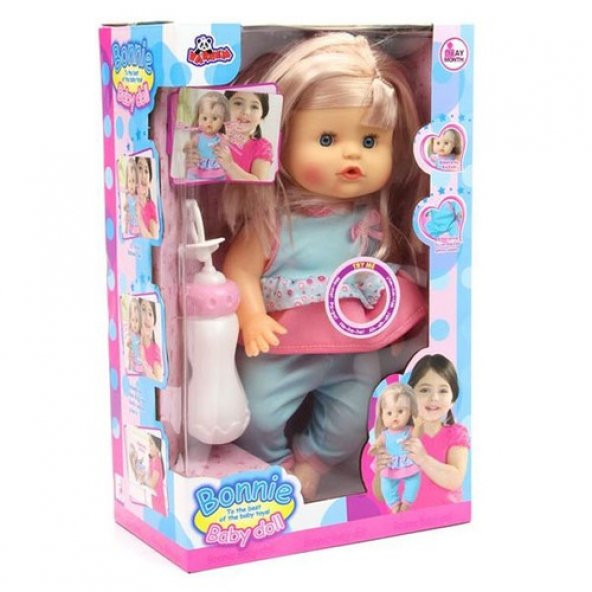 Amy Baby Doll Kutulu Altını Islatan Bebek 12 Inch Sesli