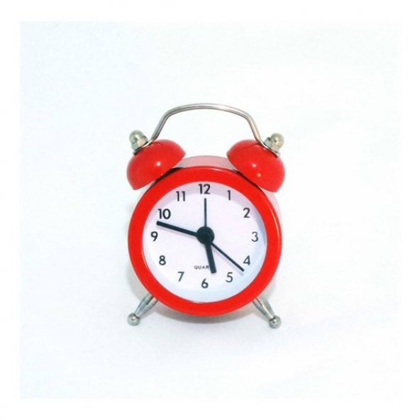 hureggo concept dekoratif mini çalar saat kırmızı