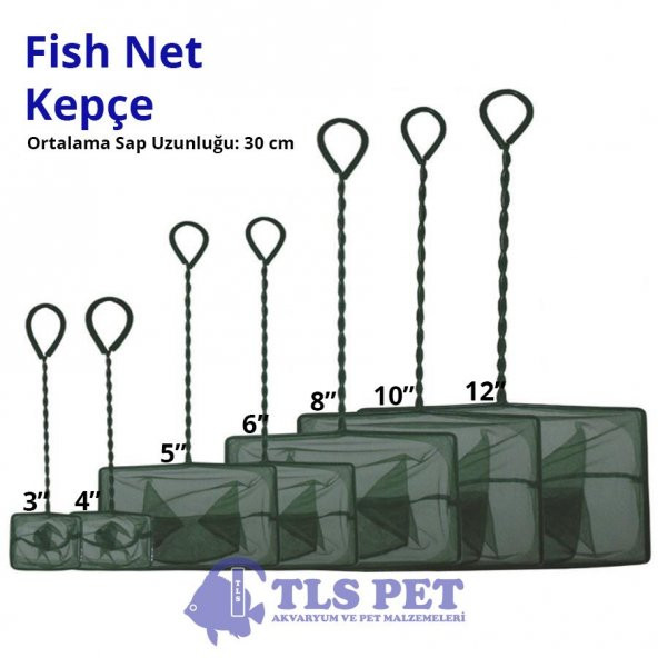8 Fish Net Balık Kepçesi / 20 cm