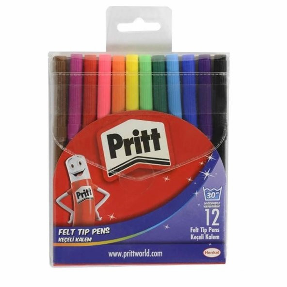 PRITT KECELI KALEM 12 RENK (1687976) - Resim 2
