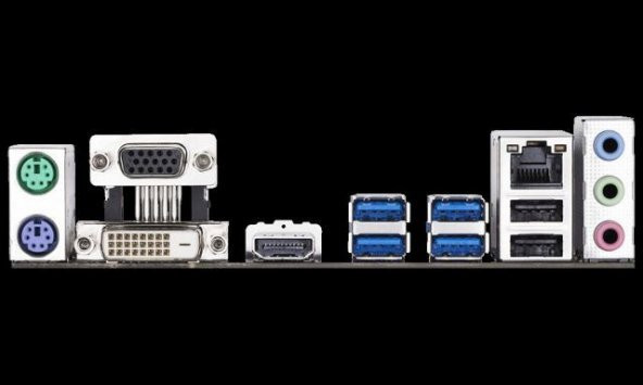 Gigabyte GA-A320M-S2H AMD A320 AM4 DDR4 3200MHz DVI/HDMI Anakart - 3