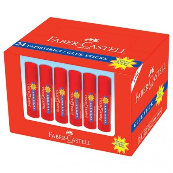 Faber-Castell Glue Stick 40 G 12'Li