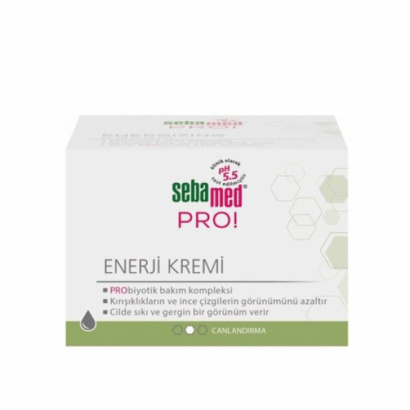 SEBAMED PRO ENERJI KREMI 50 ML-YAŞLANMA BELIRTILERINI AZALTMAYA