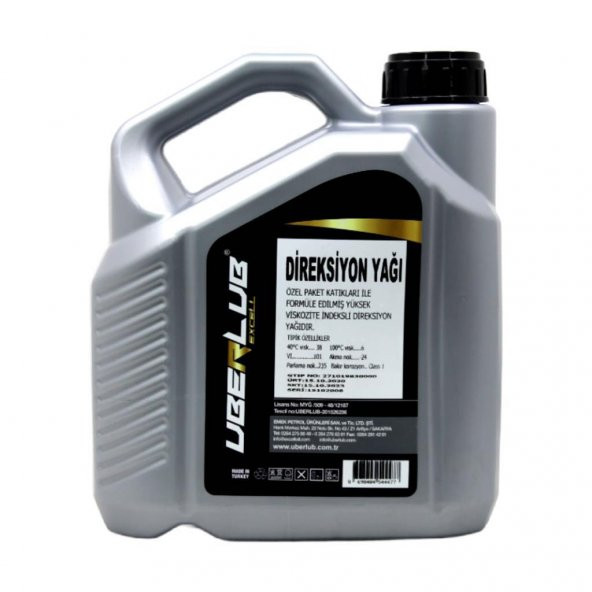 Uberlub Excell ATF Hidrolik Direksiyon Yağı 3 Lt - 4