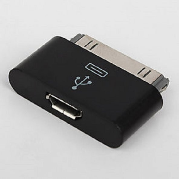 Micro USB to 30 Pin iPhone 4 4S, iPad 2 iPad 3 Şarj Çevirici
