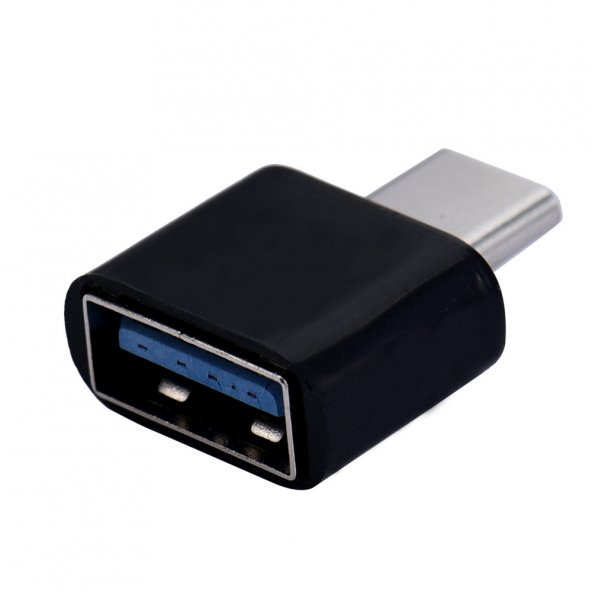 USB TYPE C Otg Kablo USB C OTG Çevirici - Siyah