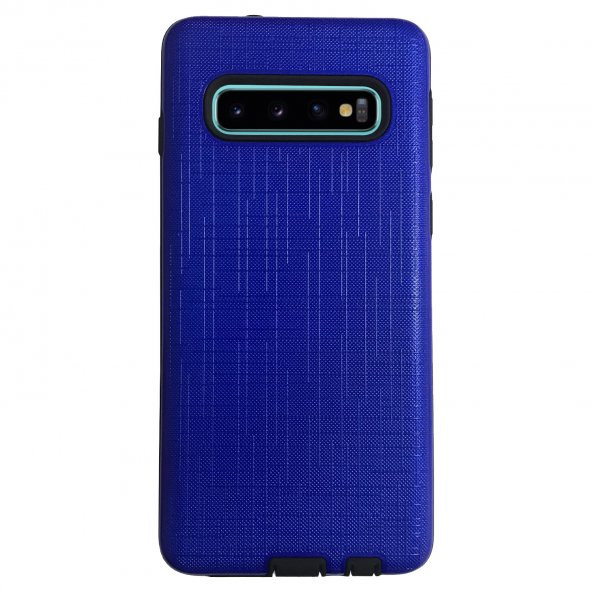 FitCase Samsung Galaxy S10 Kılıf New YouYou Arka Kapak Mavi