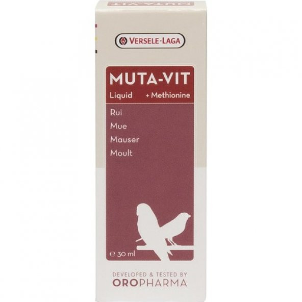 Versele-Laga Oropharma Muta-Vit Liquid (Tüylenme Vitamin) 30ML