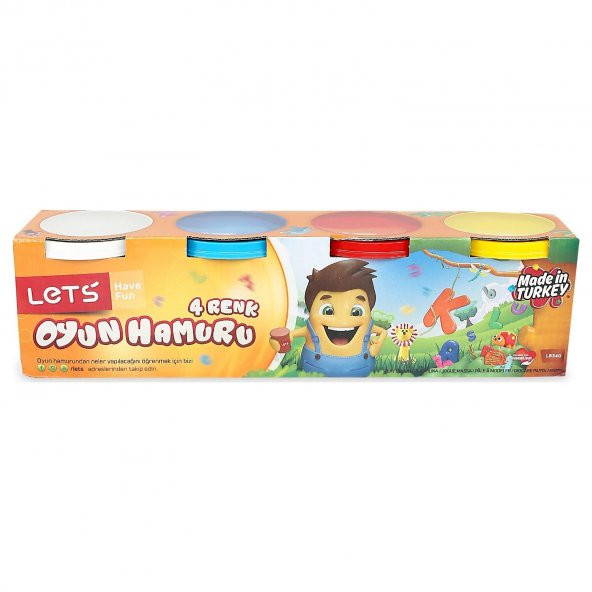 LETS 4 RENK 600GR OYUN HAMURU (L8340) - 2