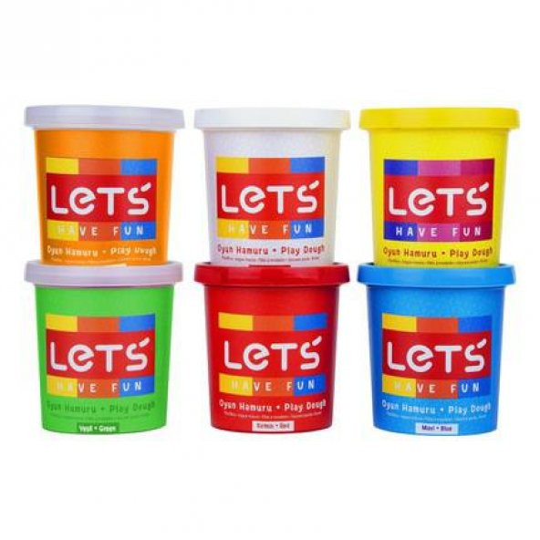 LETS 6 RENK 840gr OYUN HAMURU (L8350) - 2
