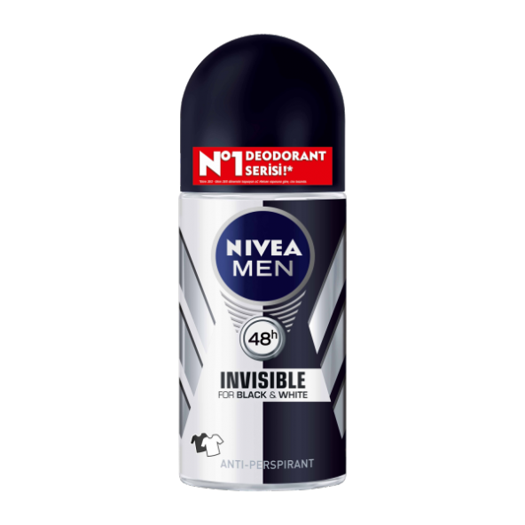 NIVEA Roll-On Bay Invisible B&W Power 50ml