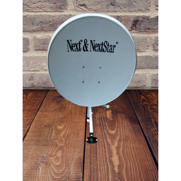 NEXTSTAR Çanak Anten set 70 cm +30M KABLO+ÇİFTLİ LNB - 3