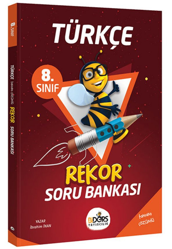 BiDers Yayıncılık 8. Sınıf Türkçe Rekor Soru Bankası