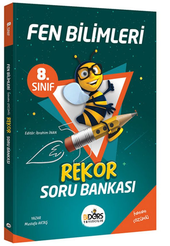 BiDers Yayıncılık 8. Sınıf Fen Bilimleri Rekor Soru Bankası