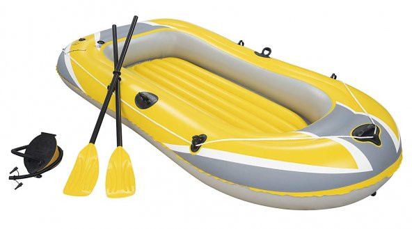 Bestway HYDRO-FORCE 2+1 Kişilik Şişme Bot, Kürek ve Pompa SET 228x121 cm - Bestway 61064 - 4