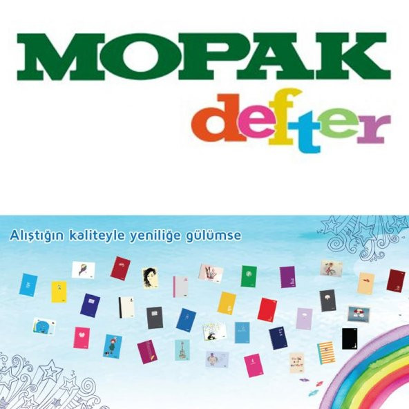 MOPAK KUCUK RESIM DEFTERI 20 YAPRAK (A5) - 2