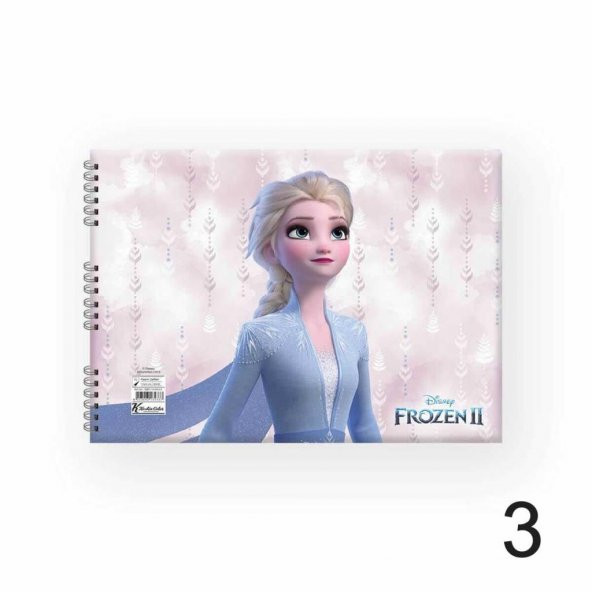 KESKIN FROZEN 17X25 15 YP RESIM DEFTERI (300115-92 - 3