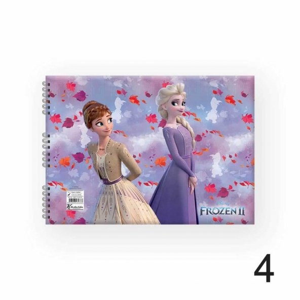 KESKIN FROZEN 17X25 15 YP RESIM DEFTERI (300115-92 - 4