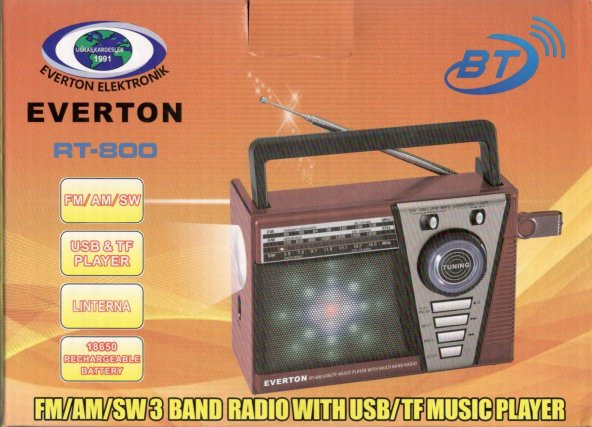 EVERTON RT-800 USB RADYO