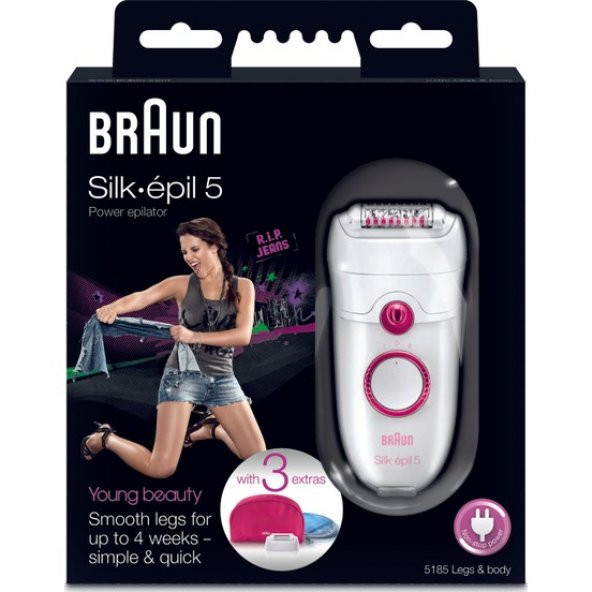 Braun Silk-epil 5 5185 Young Beauty Epilatör