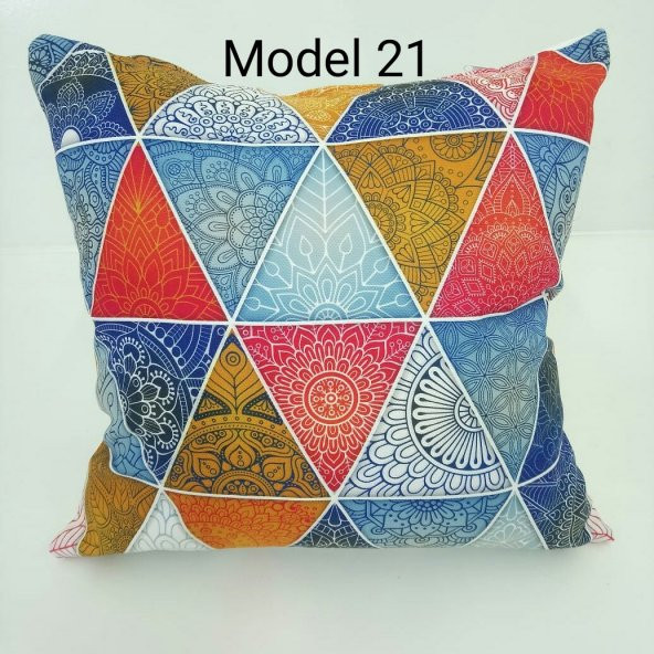 Çeyizistan Dijital Baskılı Kırlent 45*45 cm,Ücretsiz Kargo!