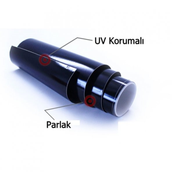 ModaCar Panoramik Parlak Cam Tavan Görünümlü Folyo Kaplama 61 x 1 - 8
