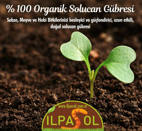 İLPASOL®Organik Sıvı Solucan Gübresi 5 Litre - 8