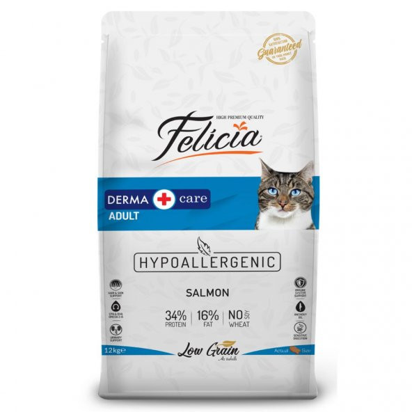 Felicia Az Tahıllı 12 Kg Somonlu Yetişkin Kedi Maması - 2