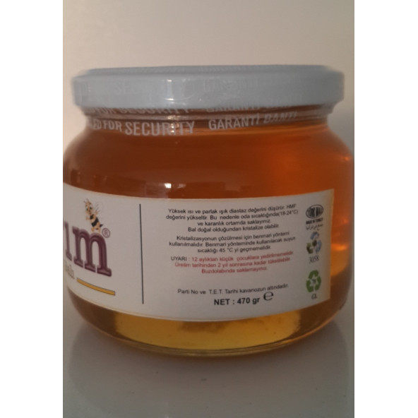 Balarım Süzme Çiçek Balı 470g 470g toplam 940 gram - 2