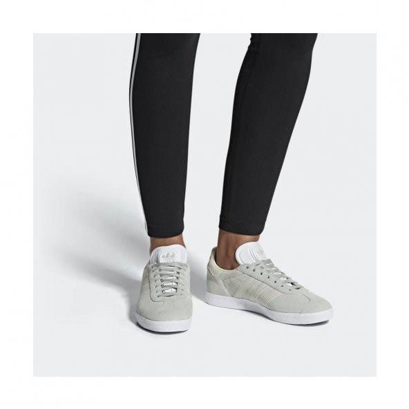 adidas gazelle silver green womens adidas Original Gazelle 85