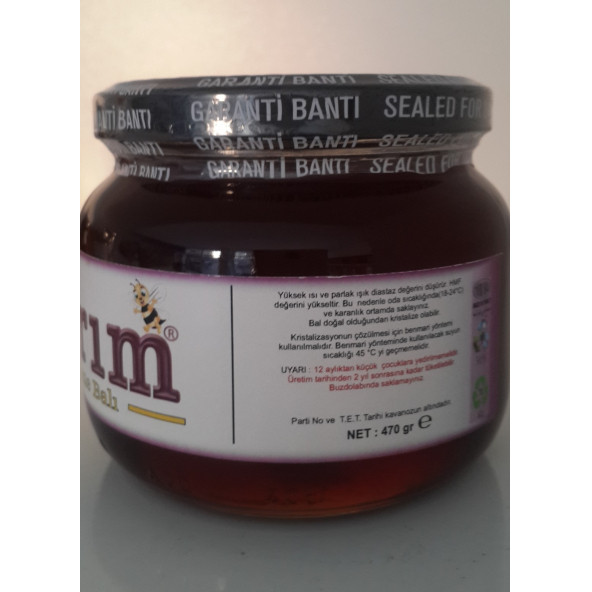Balarım Kestane Balı 470g 470g toplam 940 gram - 2