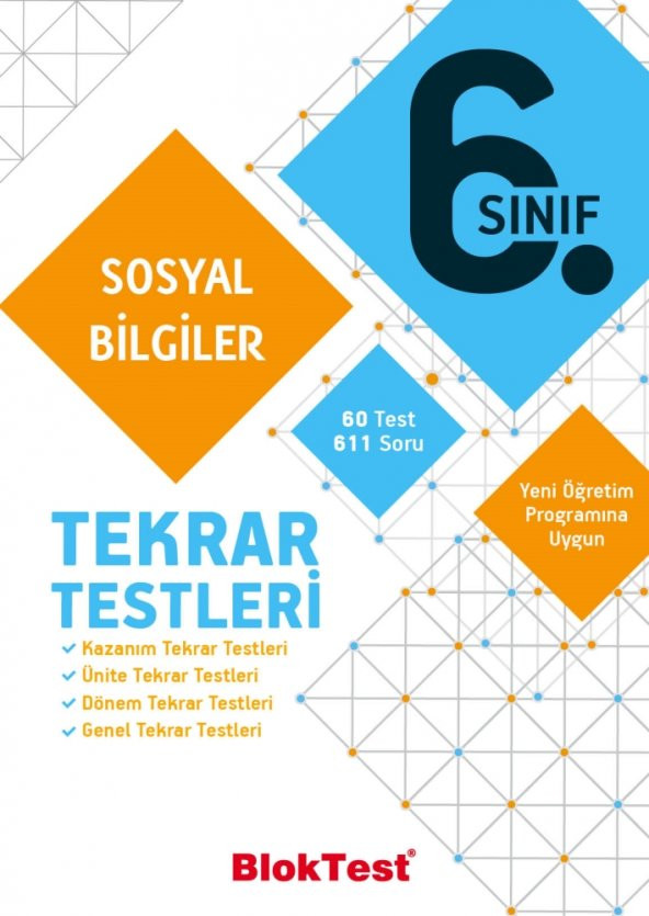 TUDEM 6.SINIF BLOKTEST SOSYAL BİL. TEKRAR TESTLERİ