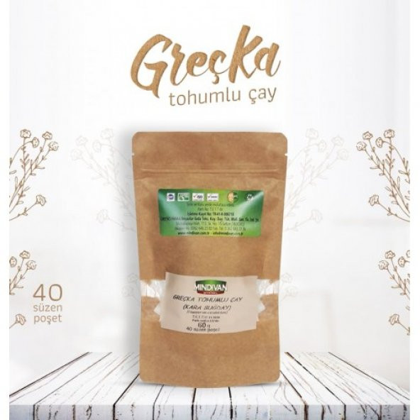 Grecka Karabugday Tohumlu Çay
