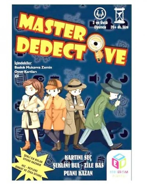Master Detective Dikkat ve Zeka Oyunu