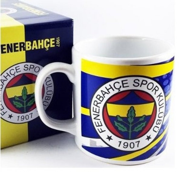 Fenerbahçe Taraftar Kupa Porselen Lisansli