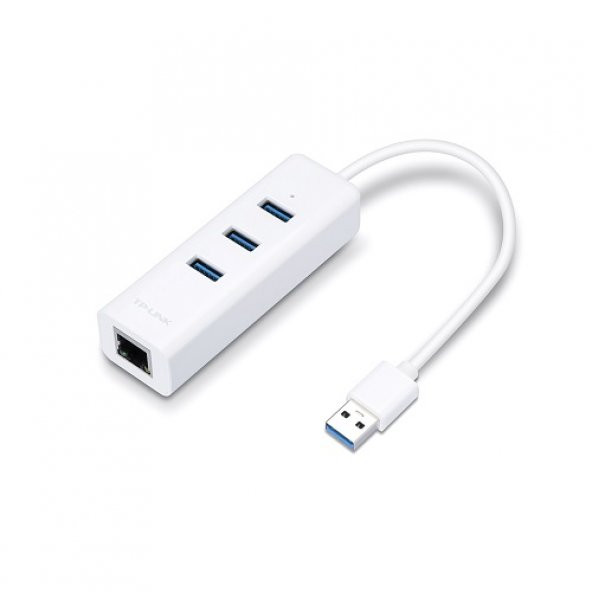 TP-LINK UE330 Gigabit 1port USB 3.0 Ethernet 3x USB Çoklayıcı