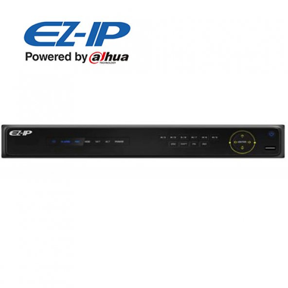 EZ-IP IP 16kanal Full PoE 1080p NVR2B16-16P-M 8mp 2x 6tb NVR Kayı
