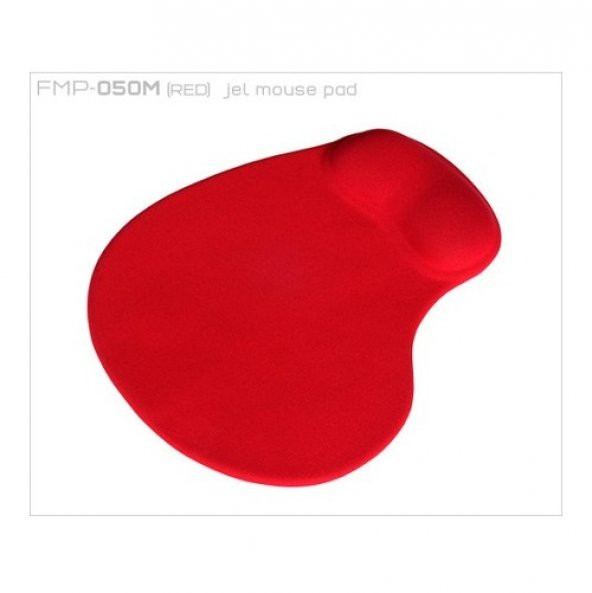 FRISBY FMP-050M-R Bilek Destekli Jel Kırmızı Mouse Pad