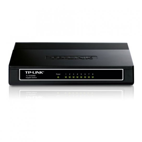 TP-LINK 8port TL-SG1008D Gigabit Yönetilemez Switch Desktop