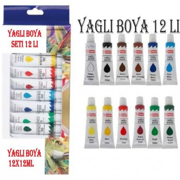Yağlı Boya Seti Decolfin Eco Set:6 - 2