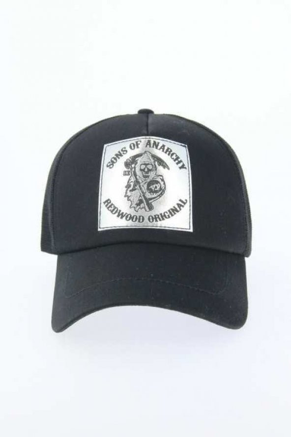 Siyah Renk Danger Tasarımlı Şapka