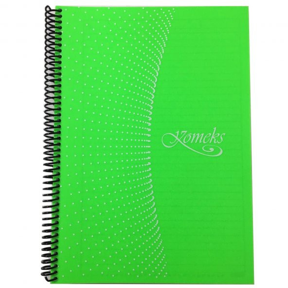 KOMEKS PP SPIRALLI A4 144YP KARELI DEFTER (0139)